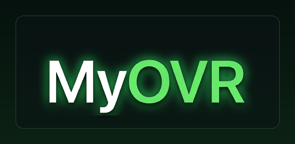 MyOVR player card and training plan featuring an overall rating, position-specific attributes, and weekly drill schedule